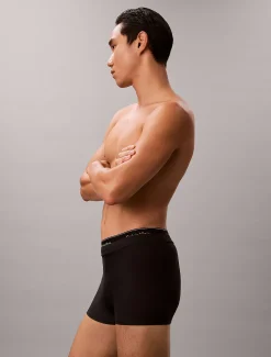 Calvin Klein Badehose mit doppeltem Taillenbund - CK Essentials^Herren BademodeFrisch Eingetroffen