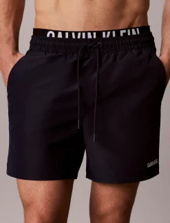Calvin Klein Badeshorts mit doppeltem Bund – Intense Power^Herren BademodeFrisch Eingetroffen