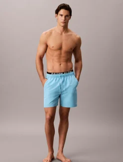 Calvin Klein Badeshorts mit doppeltem Bund – Intense Power^Herren BademodeFrisch Eingetroffen