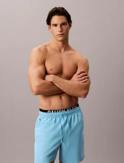 Calvin Klein Badeshorts mit doppeltem Bund – Intense Power^Herren BademodeFrisch Eingetroffen