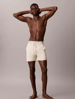 Calvin Klein Badeshorts mit doppeltem Bund^Herren BademodeFrisch Eingetroffen