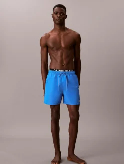 Calvin Klein Badeshorts mit doppeltem Bund – Intense Power^Herren BademodeFrisch Eingetroffen