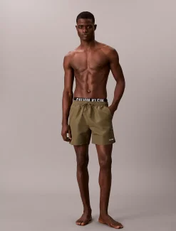 Calvin Klein Badeshorts mit doppeltem Bund – Intense Power^Herren BademodeFrisch Eingetroffen