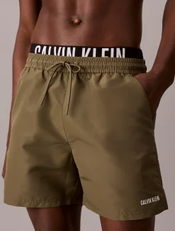 Calvin Klein Badeshorts mit doppeltem Bund – Intense Power^Herren BademodeFrisch Eingetroffen