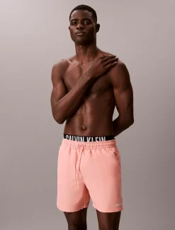 Calvin Klein Badeshorts mit doppeltem Bund – Intense Power^Herren BademodeFrisch Eingetroffen