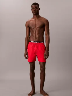 Calvin Klein Badeshorts mit doppeltem Bund – Intense Power^Herren BademodeFrisch Eingetroffen