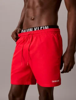 Calvin Klein Badeshorts mit doppeltem Bund – Intense Power^Herren BademodeFrisch Eingetroffen
