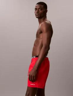 Calvin Klein Badeshorts mit doppeltem Bund – Intense Power^Herren BademodeFrisch Eingetroffen