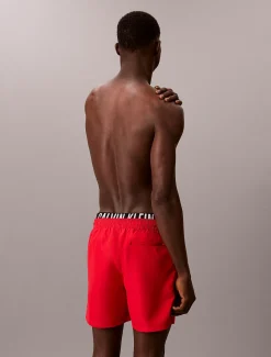 Calvin Klein Badeshorts mit doppeltem Bund – Intense Power^Herren BademodeFrisch Eingetroffen