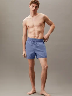 Calvin Klein Badeshorts mit doppeltem Bund - CK Soft Nylon^Herren BademodeFrisch Eingetroffen