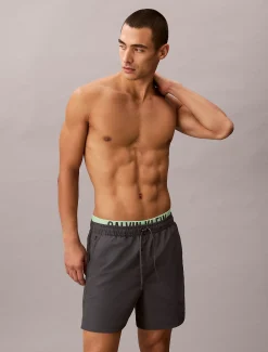 Calvin Klein Badeshorts mit doppeltem Bund – Intense Power^Herren BademodeFrisch Eingetroffen