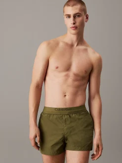 Calvin Klein Badeshorts mit Logo-Bund - CK Soft Nylon^Herren BademodeFrisch Eingetroffen
