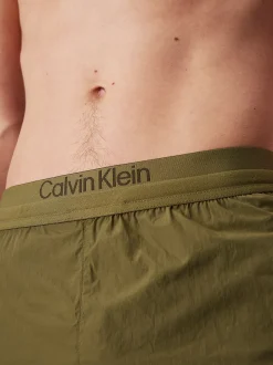 Calvin Klein Badeshorts mit Logo-Bund - CK Soft Nylon^Herren BademodeFrisch Eingetroffen