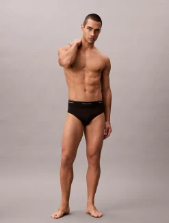 Calvin Klein Badeslip mit doppeltem Bund – CK Essentials^Herren BademodeFrisch Eingetroffen