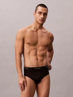 Calvin Klein Badeslip mit doppeltem Bund – CK Essentials^Herren BademodeFrisch Eingetroffen