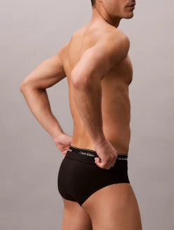 Calvin Klein Badeslip mit doppeltem Bund – CK Essentials^Herren BademodeFrisch Eingetroffen