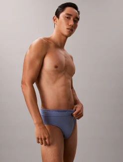 Calvin Klein Badeslip mit doppeltem Bund – CK Essentials^Herren BademodeFrisch Eingetroffen