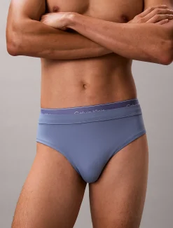 Calvin Klein Badeslip mit doppeltem Bund – CK Essentials^Herren BademodeFrisch Eingetroffen