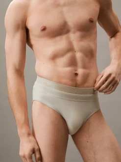 Calvin Klein Badeslip mit doppeltem Bund - CK Meta Legacy^Herren BademodeFrisch Eingetroffen