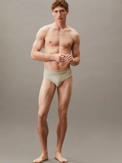 Calvin Klein Badeslip mit doppeltem Bund - CK Meta Legacy^Herren BademodeFrisch Eingetroffen