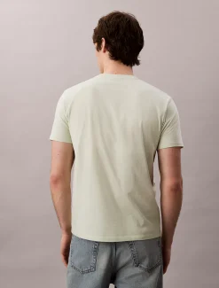 Calvin Klein Badge-T-Shirt aus Baumwolle^Herren T-shirts