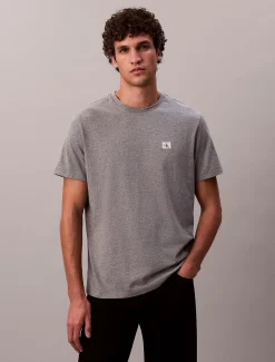 Calvin Klein Badge-T-Shirt aus Baumwolle^Herren T-shirts