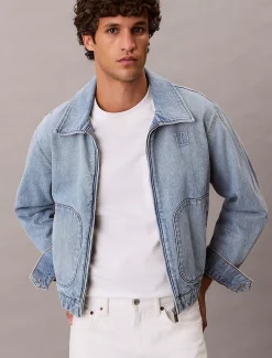 Calvin Klein Badge-T-Shirt mit Brusttasche^Herren T-shirts