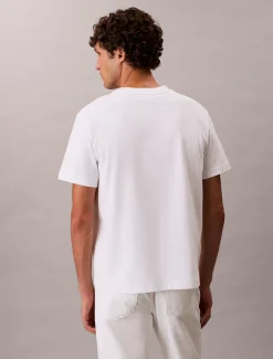 Calvin Klein Badge-T-Shirt mit Brusttasche^Herren T-shirts