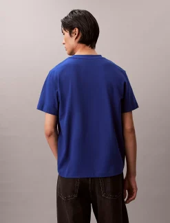 Calvin Klein Badge-T-Shirt mit Brusttasche^Herren T-shirts