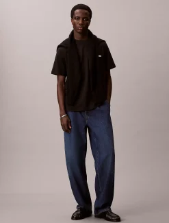 Calvin Klein Badge-T-Shirt mit Brusttasche^Herren T-shirts