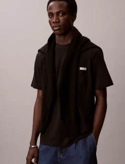 Calvin Klein Badge-T-Shirt mit Brusttasche^Herren T-shirts