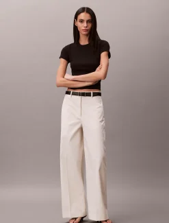 Calvin Klein Baggy Chino-Hose^Damen Hosen & Shorts|High Rise Skinny