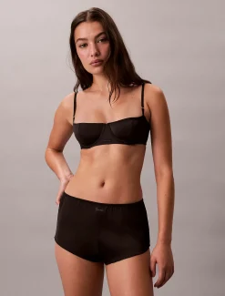 Calvin Klein Balconette-BH aus Satin^Damen Dessous|Bhs & BralettesFrisch Eingetroffen