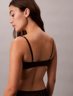 Calvin Klein Balconette-BH aus Satin^Damen Dessous|Bhs & BralettesFrisch Eingetroffen