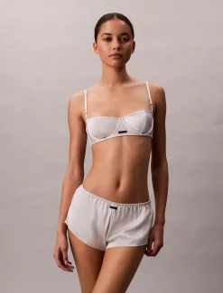 Calvin Klein Balconette-BH aus Satin^Damen Dessous|Bhs & BralettesFrisch Eingetroffen