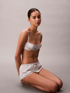 Calvin Klein Balconette-BH aus Satin^Damen Dessous|Bhs & BralettesFrisch Eingetroffen