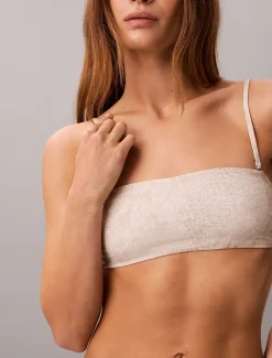 Calvin Klein Bandeau Bikini-Top - CK Essentials^Damen BademodeFrisch Eingetroffen