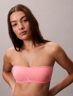 Calvin Klein Bandeau Bikini-Top – CK Monogram^Damen BademodeFrisch Eingetroffen