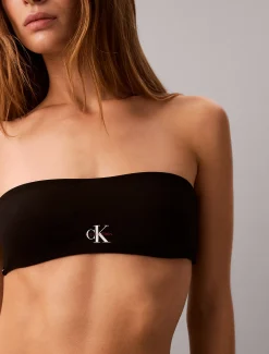 Calvin Klein Bandeau Bikini-Top – CK Monogram^Damen BademodeFrisch Eingetroffen