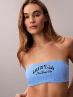 Calvin Klein Bandeau Bralette - Heritage Classic Cotton^Damen Bhs & BralettesFrisch Eingetroffen