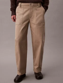 Calvin Klein Barrel Utility Chino-Hose^Herren Hosen & Shorts