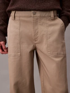 Calvin Klein Barrel Utility Chino-Hose^Herren Hosen & Shorts