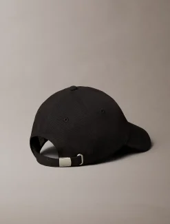 Calvin Klein Baseballcap aus Baumwoll-Canvas mit Monogramm^Damen Schals & Handschuhe