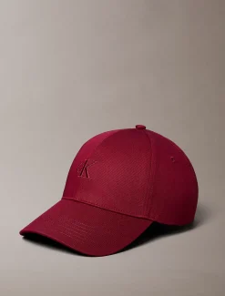 Calvin Klein Baseballcap mit Monogramm-Stickerei^Damen Hüte & MützenFrisch Eingetroffen