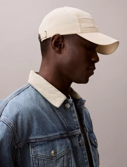 Calvin Klein Baseballcap mit Varsity-Monogramm-Logo^Herren Kappen & MützenFrisch Eingetroffen