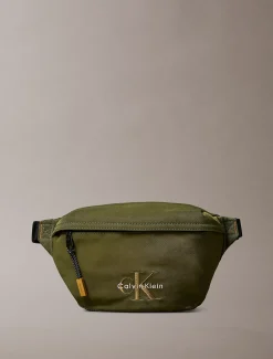 Calvin Klein Bauchtasche aus Nylon mit klassischem Logo^Herren Taschen