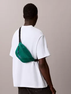 Calvin Klein Bauchtasche aus Nylon mit klassischem Logo^Herren Taschen