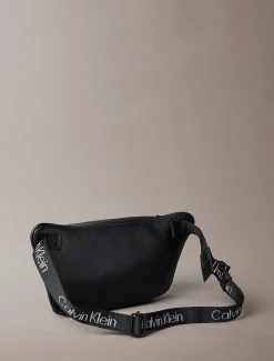 Calvin Klein Bauchtasche mit genarbtem Logo-Riemen^Herren Taschen