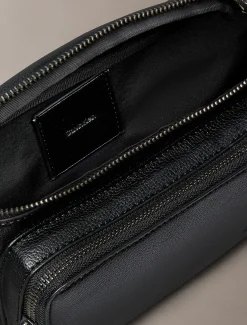 Calvin Klein Bauchtasche mit genarbtem Logo-Riemen^Herren Taschen