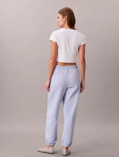 Calvin Klein Baumwoll-Frottee-Jogginghose mit Monogramm^Damen Hosen & Shorts